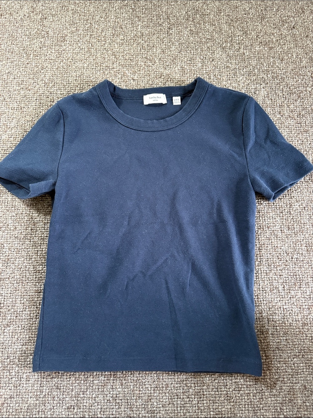 Aritzia Sunday Best Navy Blue Women’s Tee